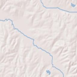Hickman County Terrain Map