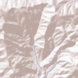 Grayson County Terrain Map