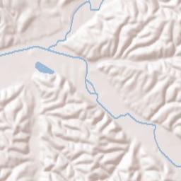 Pineville Terrain Map