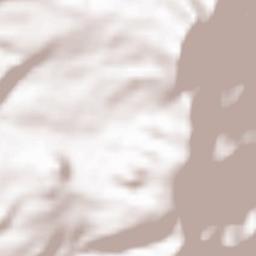 Algatocín Terrain Map