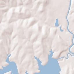 Barnsdall Terrain Map