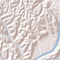 Clay County Terrain Map