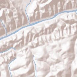 Hancock County Terrain Map