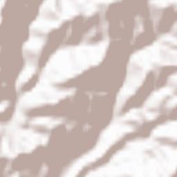 Kiryū Shi Terrain Map