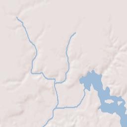 Gates County Terrain Map