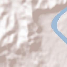 Songgangdong Terrain Map