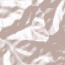 Chikuhoku Terrain Map