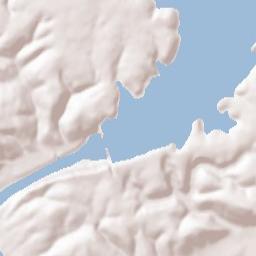 Bull Shoals Terrain Map