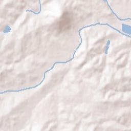 Fulton County Terrain Map