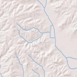 Obion County Terrain Map