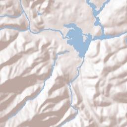 Caryville Terrain Map