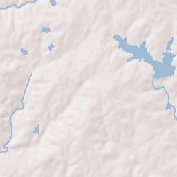 Granville County Terrain Map