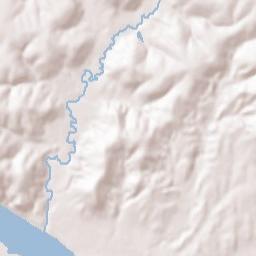 Sand Springs Terrain Map