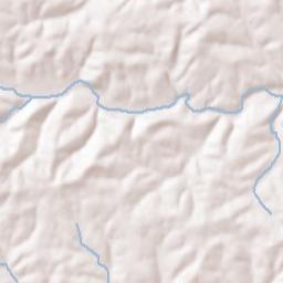 Dickson County Terrain Map