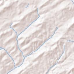 Greeneville Terrain Map