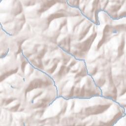 Morgan County Terrain Map
