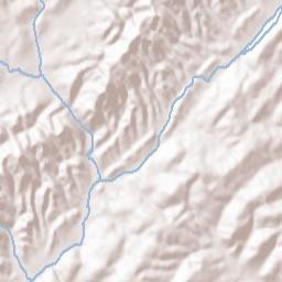 Anderson County Terrain Map