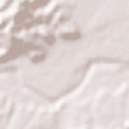 Ōsato-gun Terrain Map