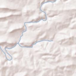 Izard County Terrain Map