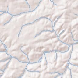 Burns Terrain Map