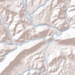 Oliver Springs Terrain Map