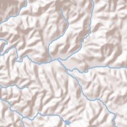 Mitchell County Terrain Map