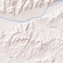 El Valle de Arroyo Seco Terrain Map