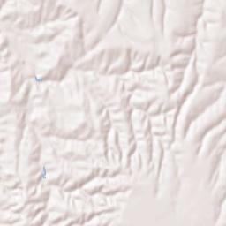 Dewey County Terrain Map