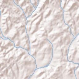 Caldwell County Terrain Map