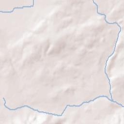Cherokee County Terrain Map