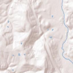 West Fork Terrain Map