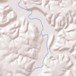 Searcy County Terrain Map