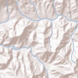 Yancey County Terrain Map