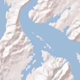 Roane County Terrain Map