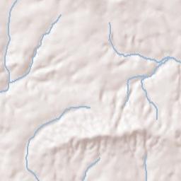Cajahs Mountain Terrain Map