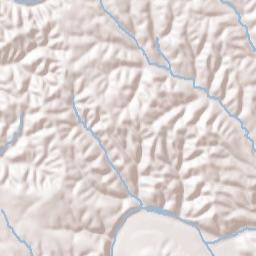 Hickman County Terrain Map
