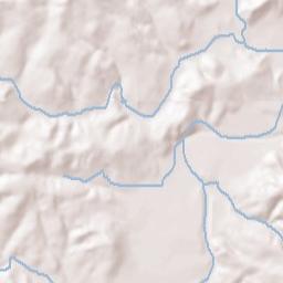 Burke County Terrain Map