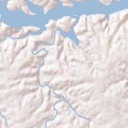 Rutherford College Terrain Map