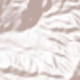 Kōshū-shi Terrain Map