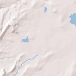 Twin Lakes Terrain Map