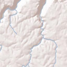 Van Buren County Terrain Map