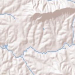 Weaverville Terrain Map