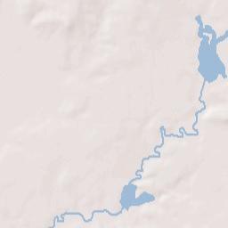 Okmulgee County Terrain Map