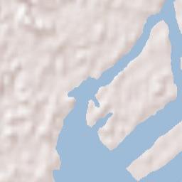 Chūō Ku Terrain Map