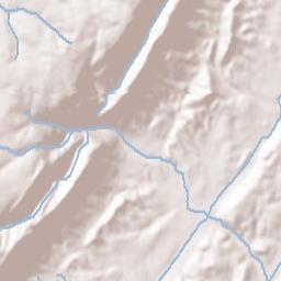Rhea County Terrain Map