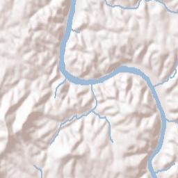 Woodfin Terrain Map