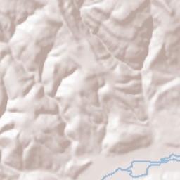Van Buren County Terrain Map