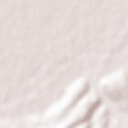 Chūō-shi Terrain Map