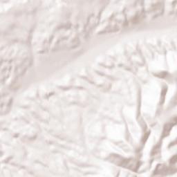 Peach Springs Terrain Map