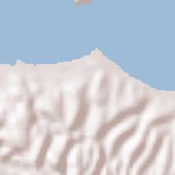 Agía Marína Terrain Map